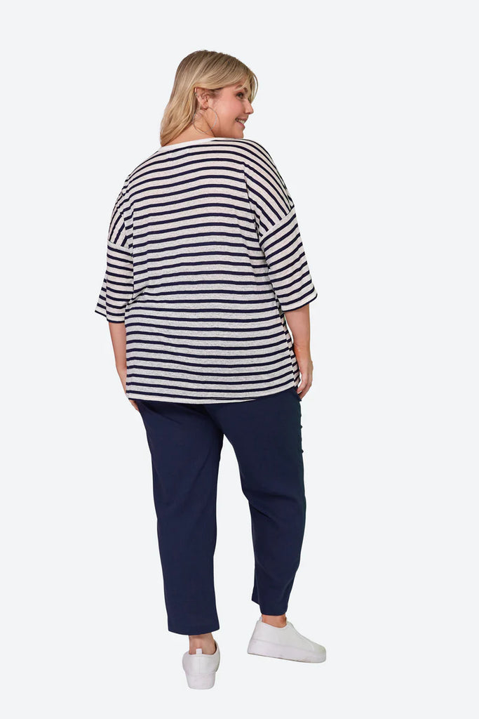 Intrepid Stripe T-shirt Saphire