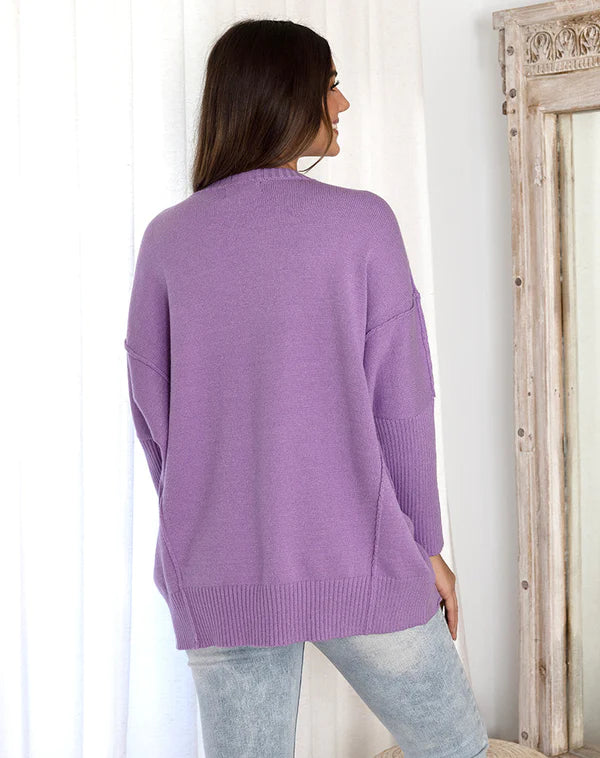 Monique Knit Lilac