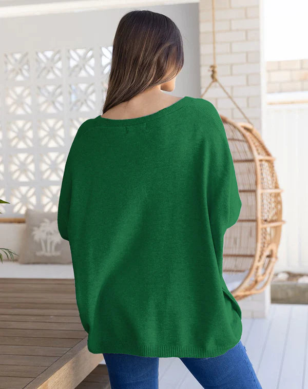 Billie Knit Emerald Green