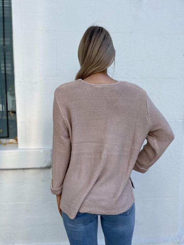 Cotton Jumper Beige