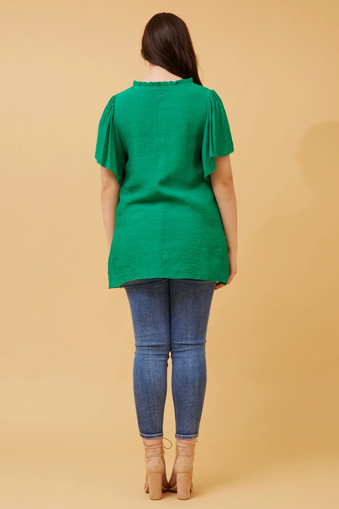 Tie Layer Top Emerald