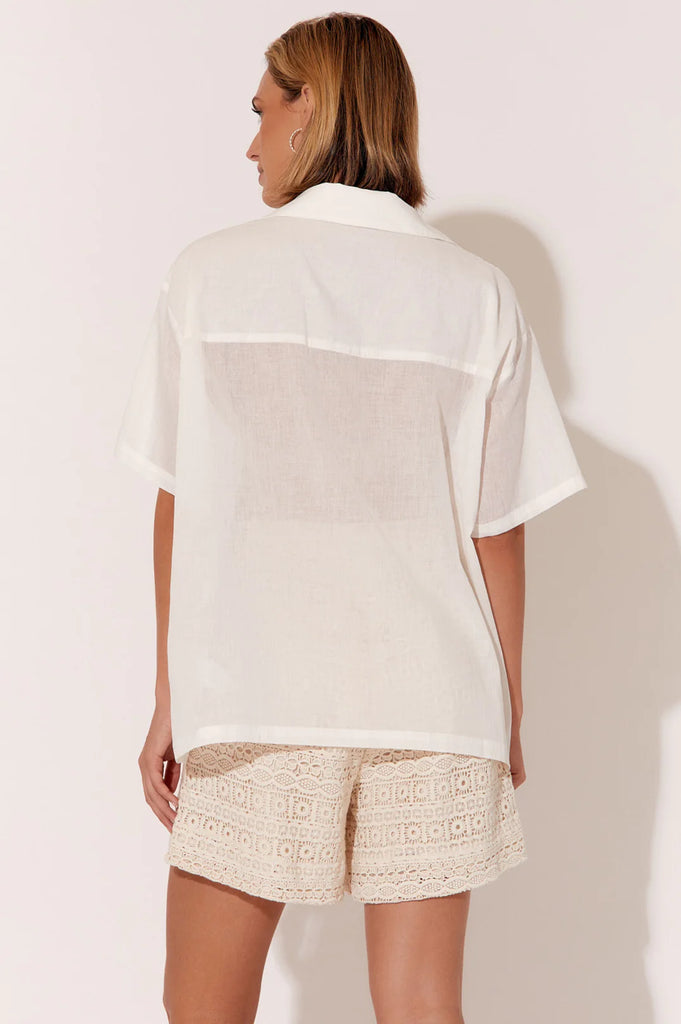 Ayla Short sleeve Lace Shirt