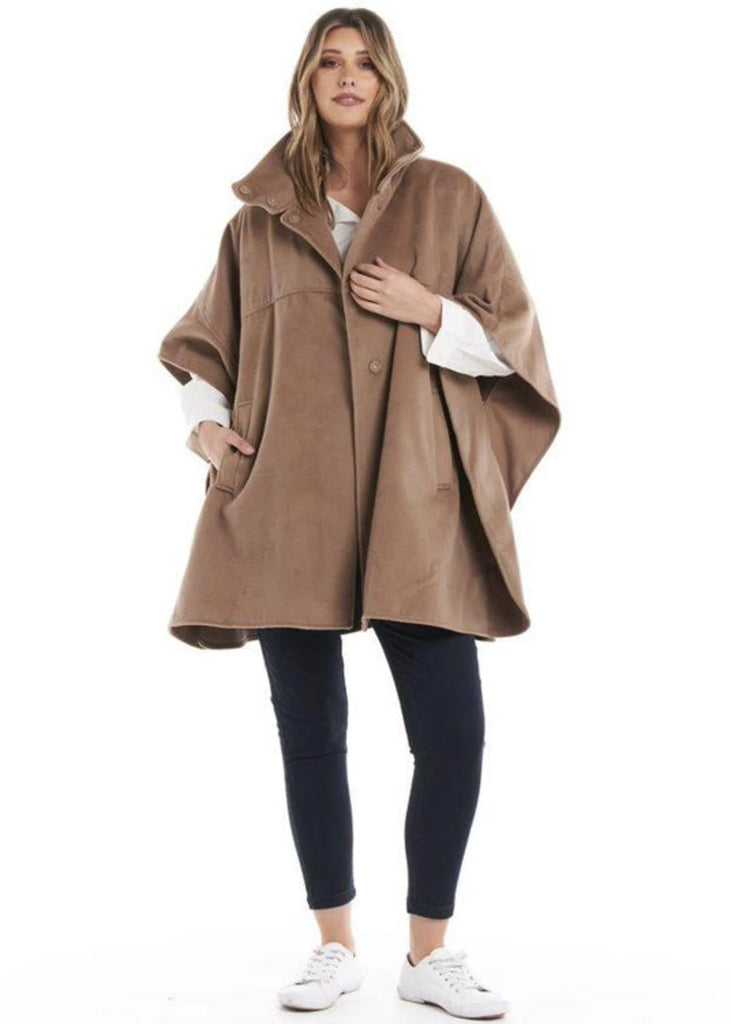 Chatham Cape Coat Beige