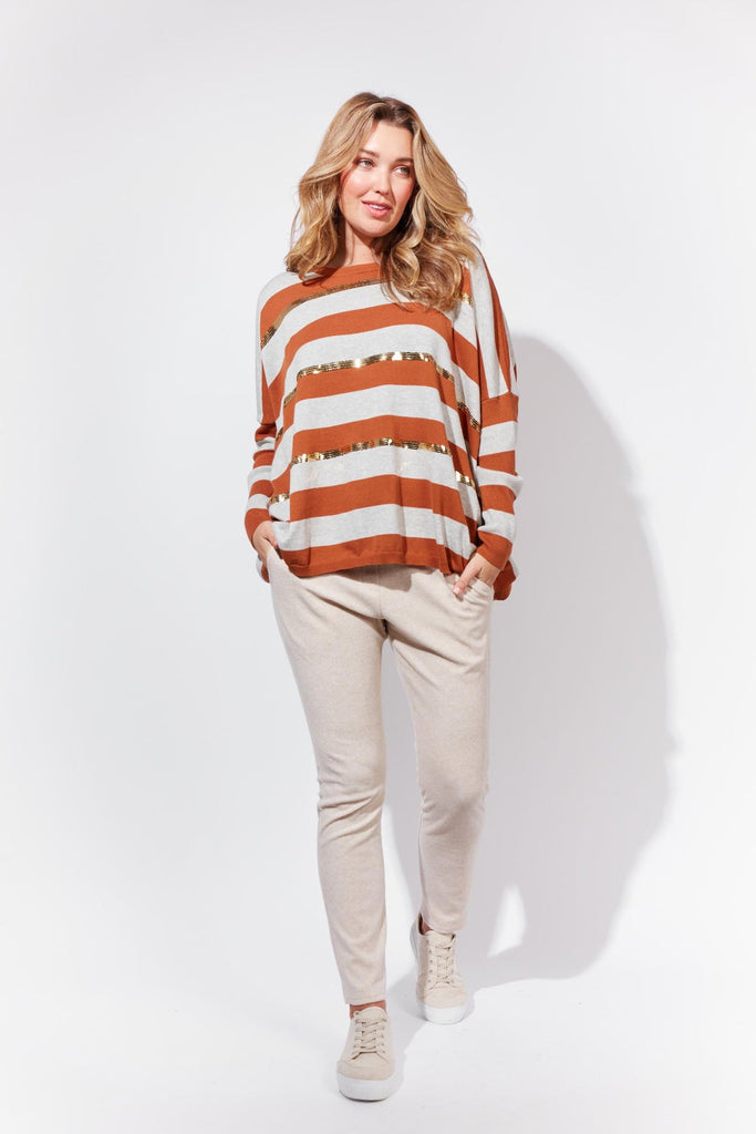 St Moritz Jumper Rust