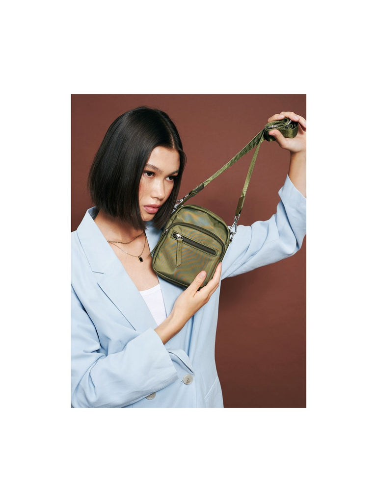 Khaki Cross Body Bag